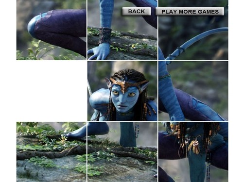 hra Avatar online Puzzle
